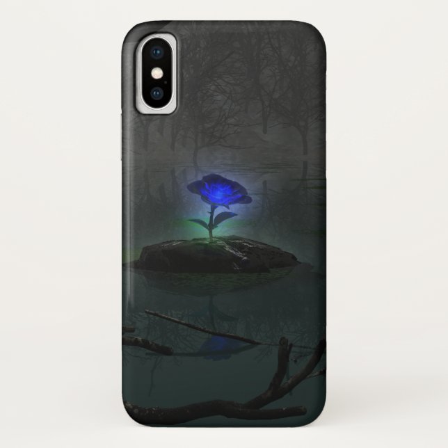 Capa Para iPhone, Case-Mate Case mate do iPhone do rosa do azul (Verso)