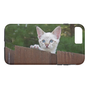 Capa Para iPhone Da Case-Mate Case-Mate Tough Plus iPhone 7 Case White Kitten