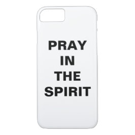 Capa iPhone 8/7 Caso Apple iPhone 8/7 "Reze No Espírito"