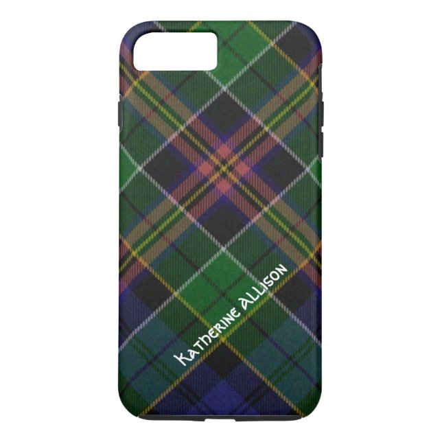 Capa Para iPhone, Case-Mate Caso bonito da Xadrez Allison Tartan iPhone 7 Plus (Verso)