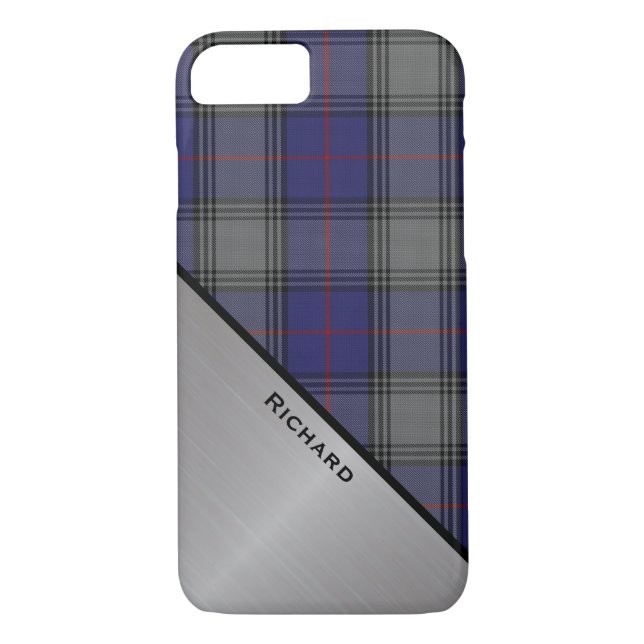 Capa Para iPhone, Case-Mate Caso Clan Kinnaird Tartan Xadrez iPhone 7 (Verso)
