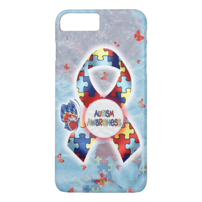 Capa Para iPhone, Case-Mate Caso da consciência do autismo (Verso)