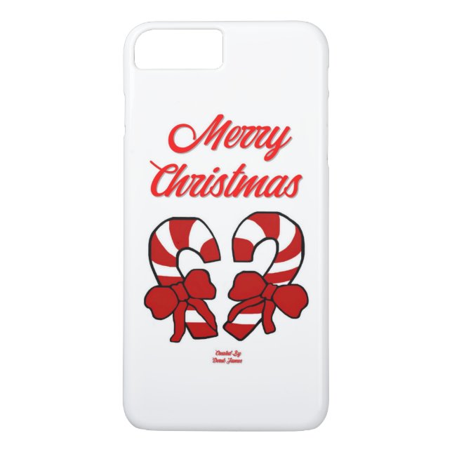 Capa Para iPhone, Case-Mate Caso de Canes de Natal iPhone 8/7 Plus da Apple (Verso)