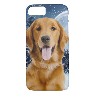 Capa iPhone 8/7 Caso de Smartphone do golden retriever