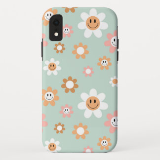 Capa Para iPhone Da Case-Mate Caso do Groovy Daisies iPhone XR