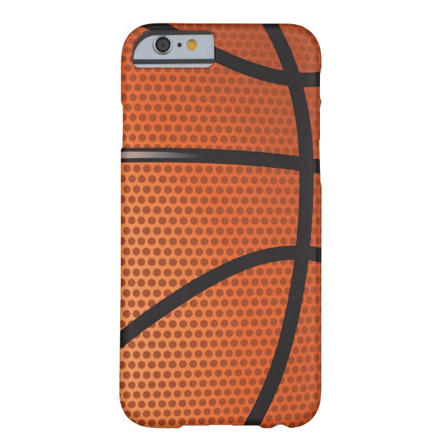 Capa Para iPhone, Case-Mate caso do iPhone 6 - basquetebol (Verso)