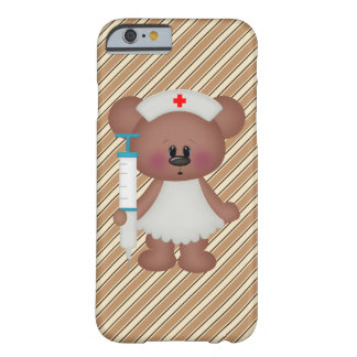 Capa Barely There Para iPhone 6 Caso do iPhone 6 do urso da enfermeira dos