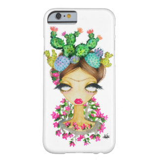 Capa Barely There Para iPhone 6 Caso do iPhone 6 dos cactos de Frida