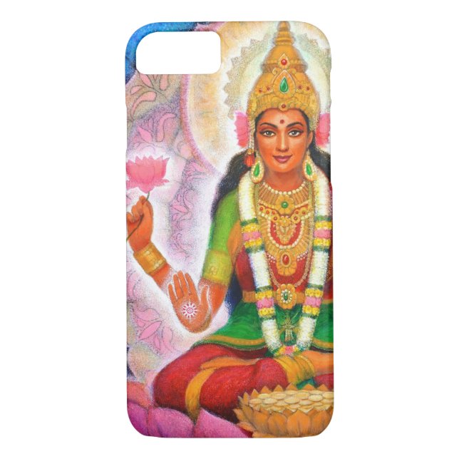 Capa Para iPhone, Case-Mate Caso do iPhone 7 de Lakshmi da deusa (Verso)