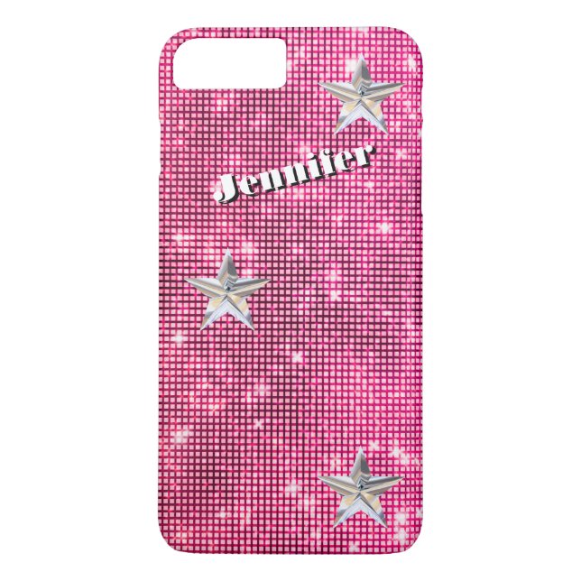 Capa Para iPhone, Case-Mate Caso do iPhone 7 | Glitz & Glam | Personalizado (Verso)