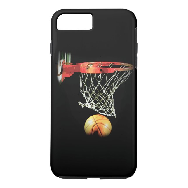 Capa Para iPhone, Case-Mate Caso do iPhone 7 Plus de Basquete (Verso)