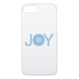 Capa iPhone 8/7 Caso do iPhone 8/7 de Natal de Joy Azul