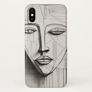 Capa Para iPhone Da Case-Mate Caso do iPhone X Cubist - Design abstrato exclusiv