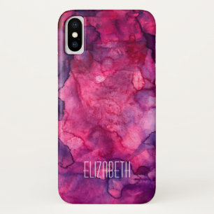 Capa Para iPhone Da Case-Mate Caso do iPhone X de Mashup Apple do rosa quente