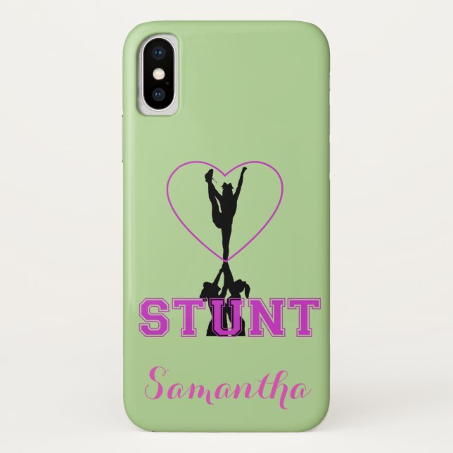 Capa Para iPhone, Case-Mate Caso do iPhone X do conluio do cheerleader (Verso)