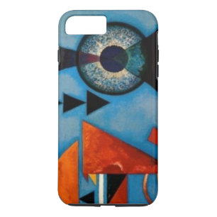 Capa iPhone 8 Plus/7 Plus Caso do Kandinsky Abstrato Art Paint iPhone 7 Plus