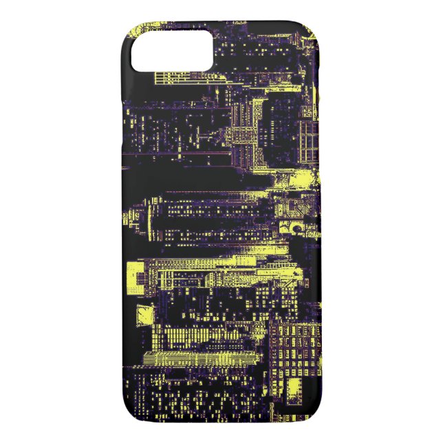 Capa Para iPhone, Case-Mate Caso do Nova Iorque at Night iPhone 7 (Verso)