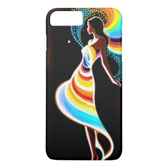 Capa Para iPhone, Case-Mate Caso do Rainbow serenity iPhone / iPad (Verso)