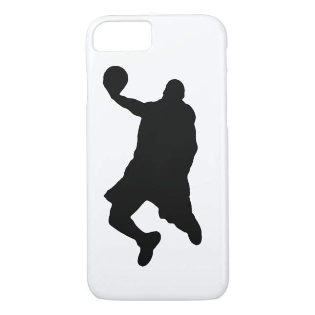 Capa Para iPhone, Case-Mate Caso do Slam Dunk Player Silhouette iPhone 7 (Verso)
