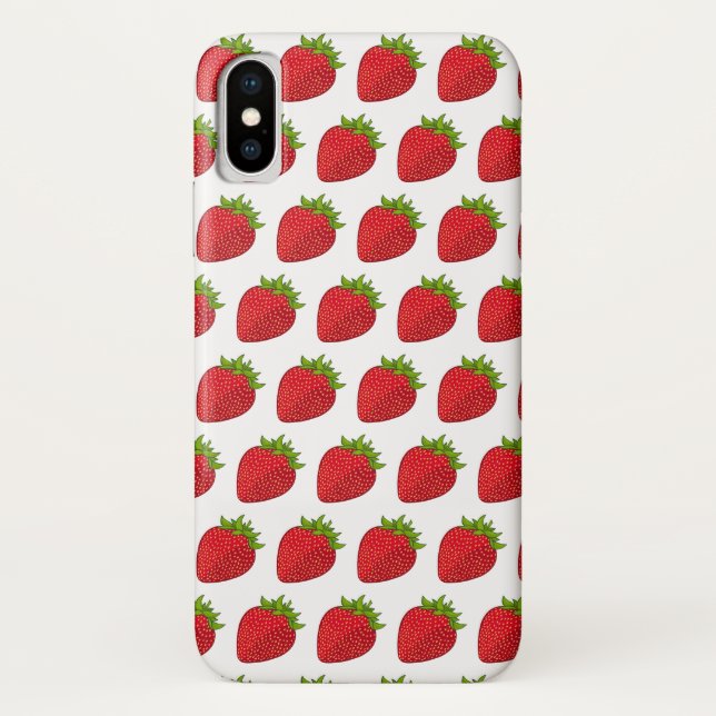 Capa Para iPhone, Case-Mate Caso do Strawberry Club (Verso)