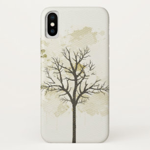 Capa Para iPhone Da Case-Mate Caso Dourado do iPhone X da árvore