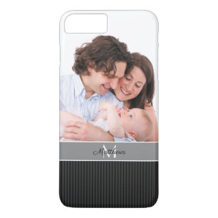 Capa iPhone 8 Plus/7 Plus Caso: Foto do Monograma