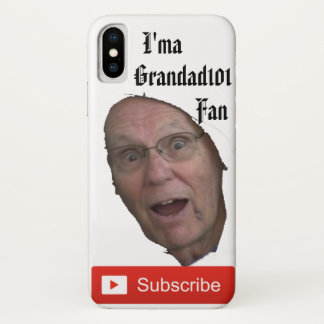 Capa Para iPhone X Caso Grandad101 de Iphone X