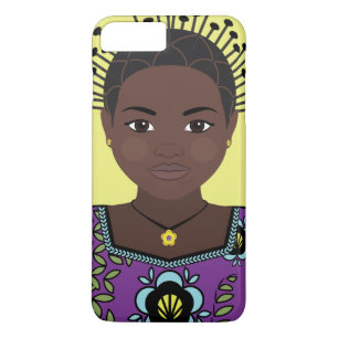 Capa iPhone 8 Plus/7 Plus Caso Matryoshka Congolês
