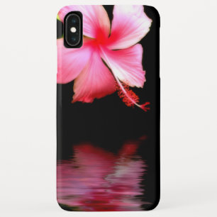Capa Para iPhone Da Case-Mate Caso Max do Hibiscus iPhone XS Rosa