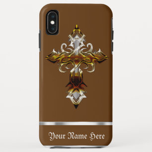 Capa Para iPhone Da Case-Mate Caso Máx. do iPhone X Medieval Brown
