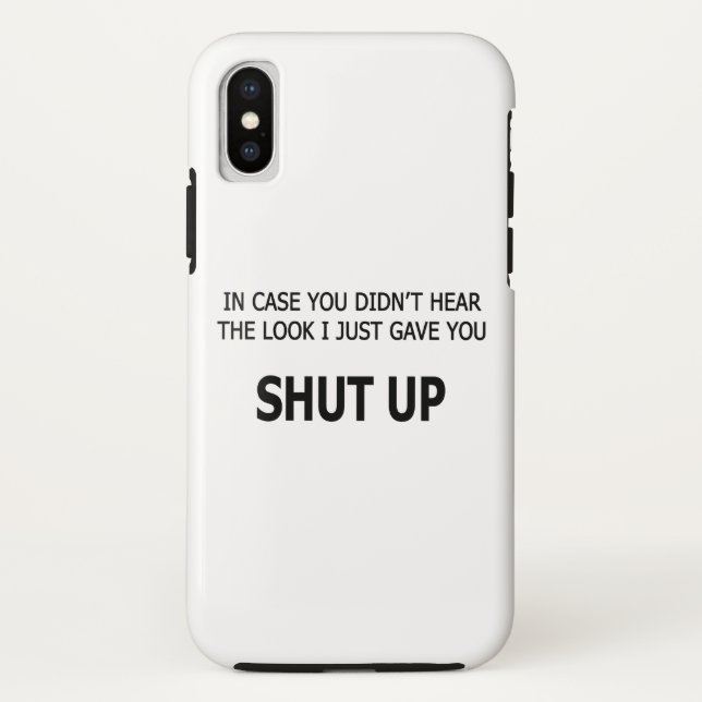 Capa Para iPhone, Case-Mate Caso não tenha ouvido (Verso)