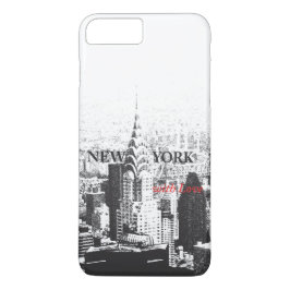 Capa Para iPhone Da Case-Mate Caso New York com Love iPhone 7
