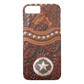 Capa Para iPhone Da Case-Mate "Caso ocidental do iPhone 7 do cavalo selvagem"