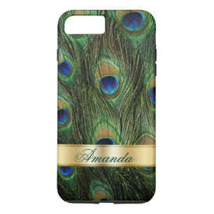 Capa Para iPhone Da Case-Mate Caso Peacock Feathers iPhone 7 Plus Monogram