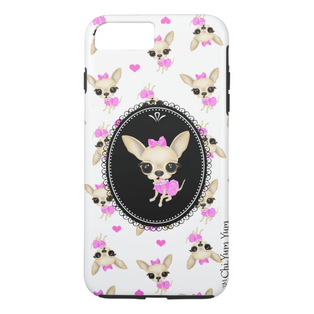 Capa Para iPhone, Case-Mate Caso positivo de Iphone 7 do qui Yum Yum (Verso)