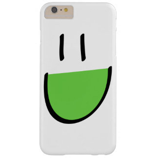 Capa Barely There Para iPhone 6 Plus Caso positivo do iPhone 6 verdes da cara