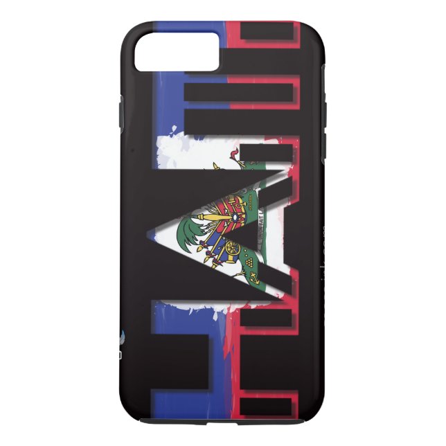 Capa Para iPhone, Case-Mate Caso positivo do iPhone 7 de Haiti (Verso)