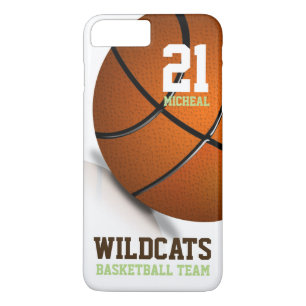 Capa iPhone 8 Plus/7 Plus Caso positivo do iPhone 7 do basquetebol