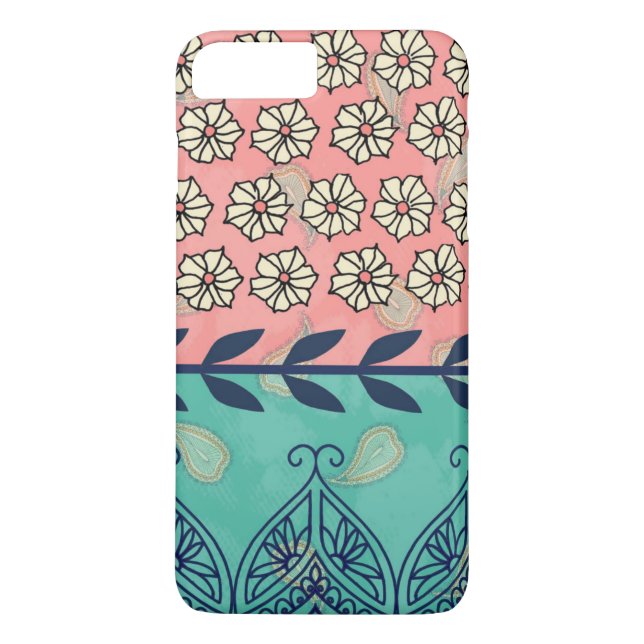 Capa Para iPhone, Case-Mate Caso positivo do iPhone 7 femininos de Boho (Verso)
