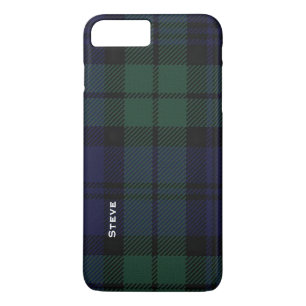 Capa Para iPhone Da Case-Mate Caso positivo do iPhone 7 pretos da xadrez de