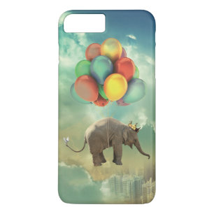 Capa Para iPhone Da Case-Mate Caso positivo do iPhone 7 surreais do elefante do