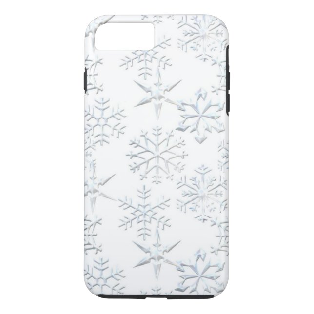 Capa Para iPhone, Case-Mate Caso resistente positivo do iPhone 7 do floco de (Verso)