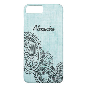 Capa Para iPhone Da Case-Mate Caso Turquoise Mehndi Motif iPhone 7 Plus
