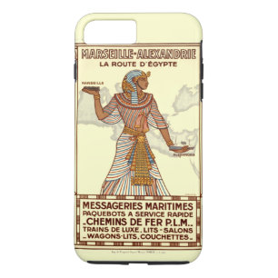 Capa iPhone 8 Plus/7 Plus Caso Vintage Egypt Viagem iPhone 7 Plus