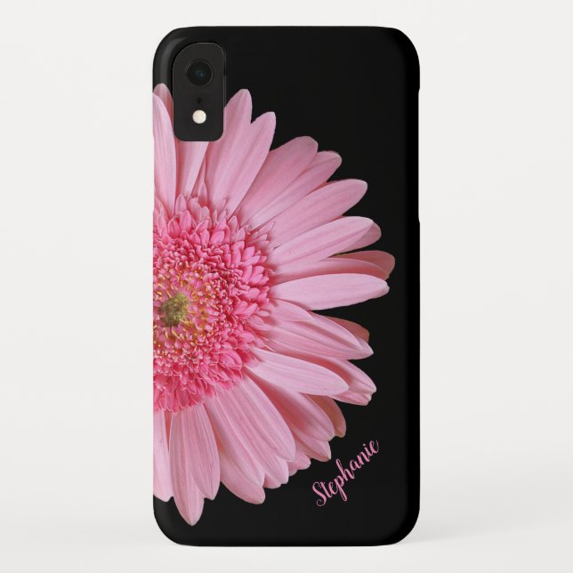Capa Para iPhone, Case-Mate Caso XR de Gerber Daisy Bloom iPhone Rosa (Verso)