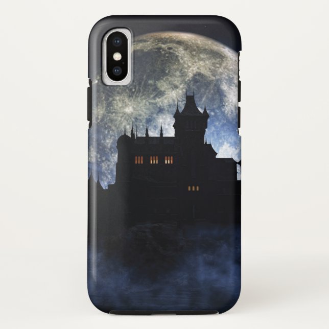 Capa Para iPhone, Case-Mate Castelo fantasma durante a noite (Verso)