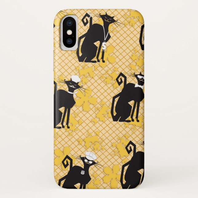 Capa Para iPhone, Case-Mate Cat Profissional, Lacey (Verso)