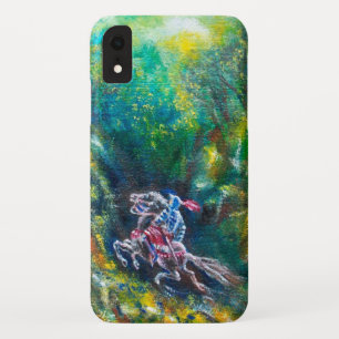 CAPA PARA iPhone DA Case-Mate CAVALEIRO LANCELOT, EQUITAÇÃO NA FLORESTA VERDE