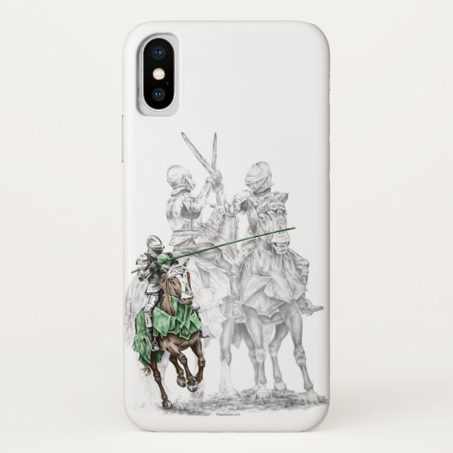Capa Para iPhone, Case-Mate Cavaleiros do Renascimento Medieval (Verso)