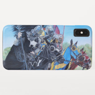 Capa Para iPhone Da Case-Mate cavaleiros medievais jorrando em cavalos arte hist